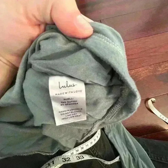 Lulus women’s long sleeved stretch crop top size L - Picture 5 of 7